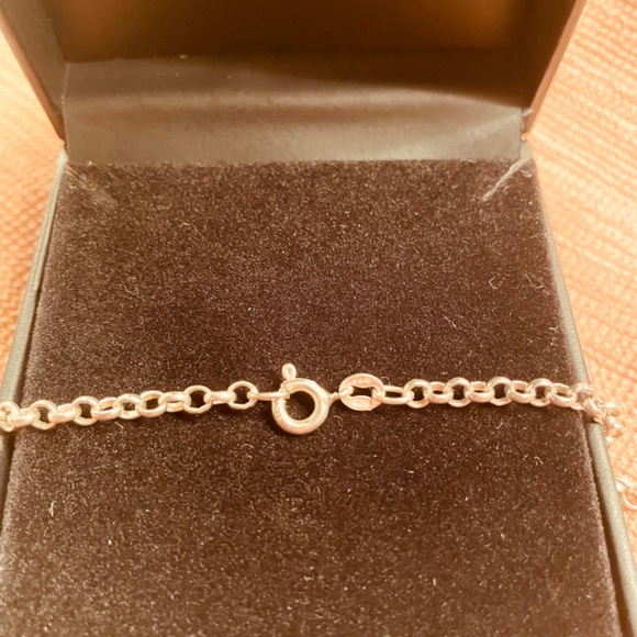 EJ Solid Sterling Silver Millennium Ingot Pendant + 20” Rolo Chain - Picture 7 of 8